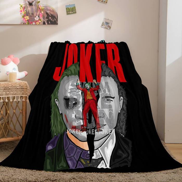 Joker Flannel Fleece Blanket