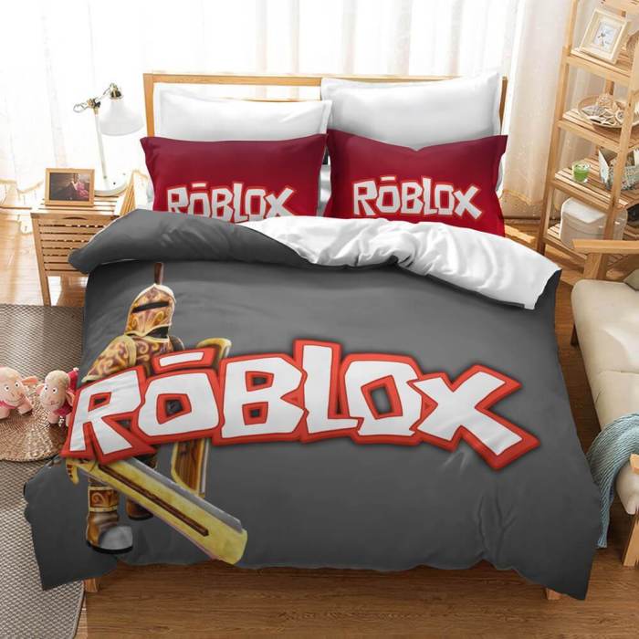 Roblox Bedding Set Quilt Duvet Cover Bed Sets