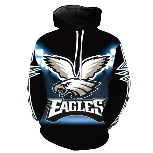 Nfl American Football Sport Philadelphia Eagles Unisex 3D Printed Hoodie Pullover Sweatshirt