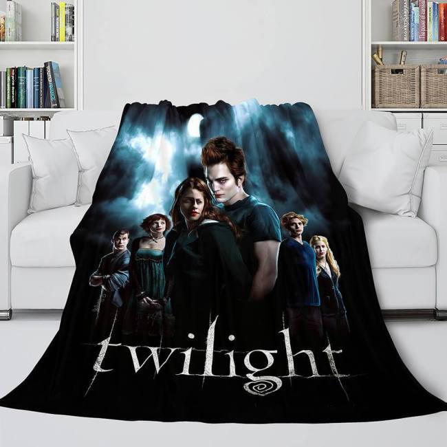 The Twilight Saga Breaking Dawn Flannel Fleece Blanket