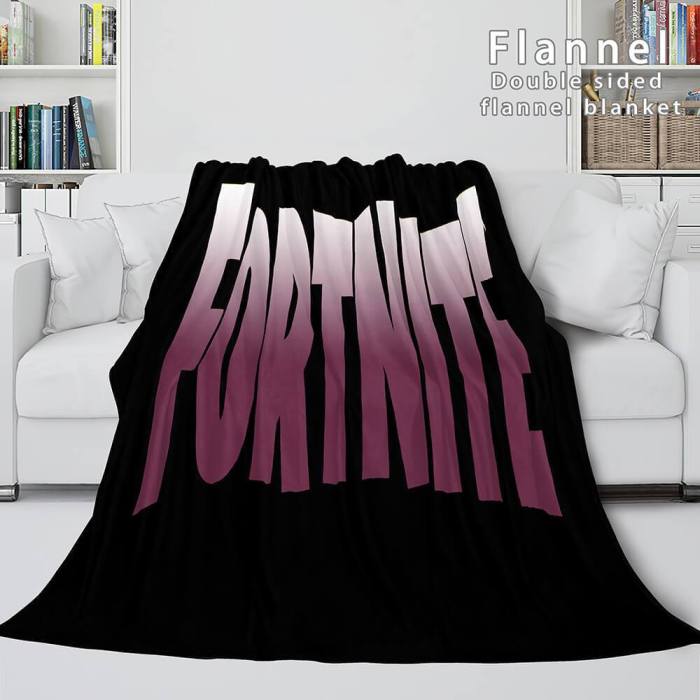 Fortnite Soft Flannel Fleece Blanket