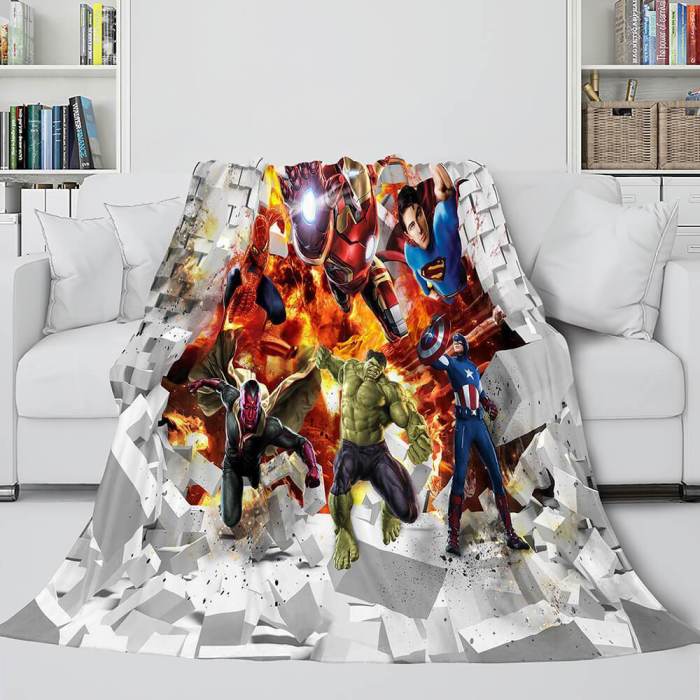 Avengers Flannel Fleece Blanket