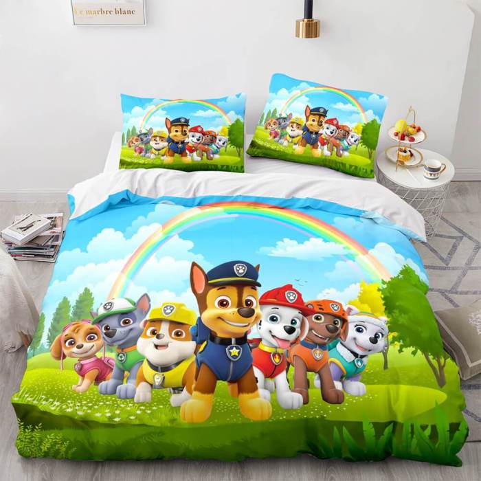 Paw Patrol Bedding Set Duvet Cover Bed Sets