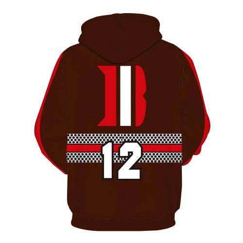 Nfl American Football Sport Cleveland Browns Unisex 3D Printed Hoodie Pullover Sweatshirt