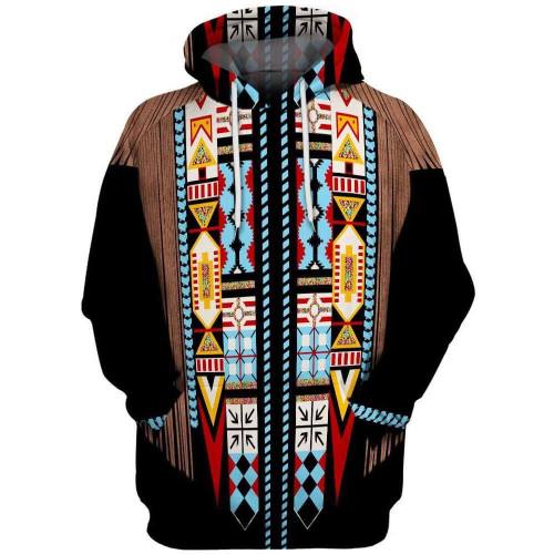 Indian National Elements Series 12 Unisex 3D Printed Hoodie Pullover Sweatshirt