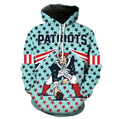 Nfl American Football Sport  England Patriots 99 Unisex 3D Printed Hoodie Pullover Sweatshirt