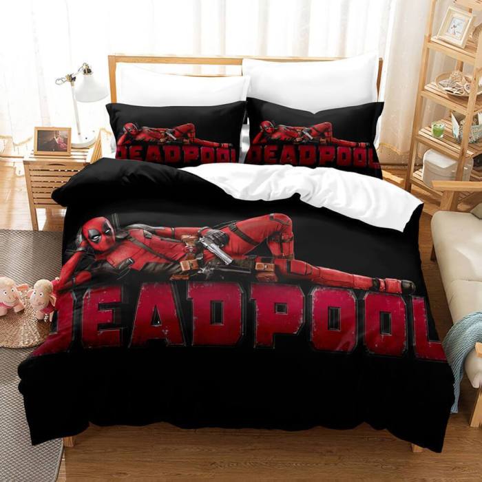 Deadpool Bedding Set Duvet Covers Bed Sets