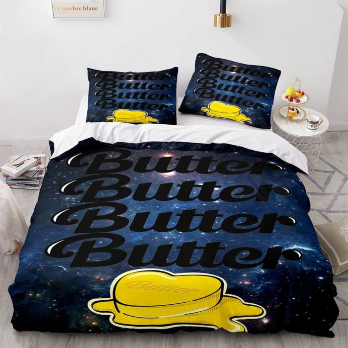 Bts Butter Bedding Set Duvet Covers
