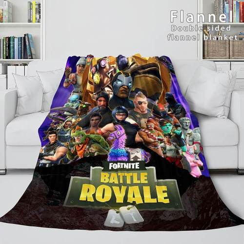 Fortnite Soft Flannel Fleece Blanket