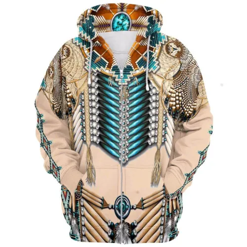 Indian National Elements Series 3 Unisex 3D Printed Hoodie Pullover Jacket With Zipper