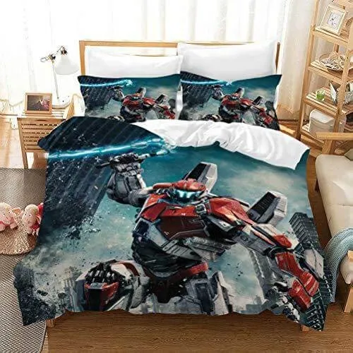 Transformers Optimus Prime Bedding Set Duvet Cover Bed Sets