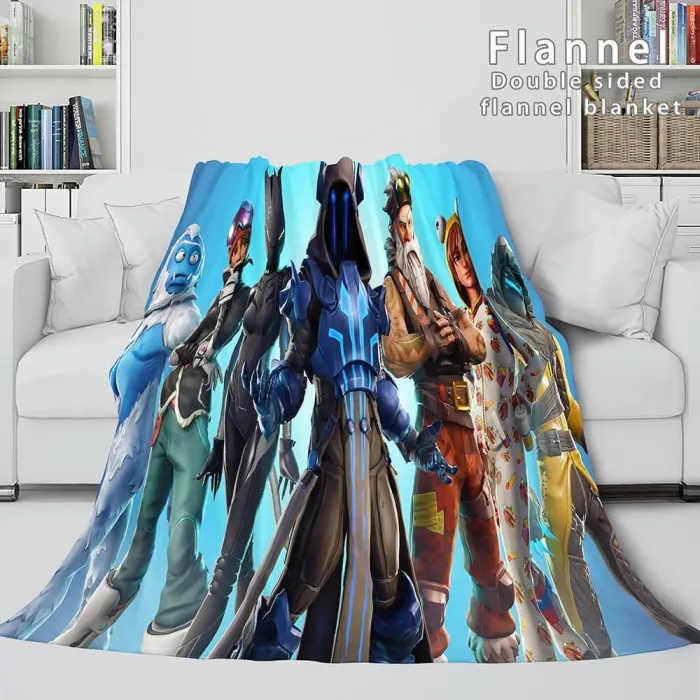 Fortnite Soft Flannel Fleece Blanket
