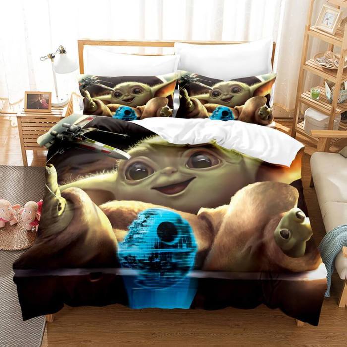 Star Wars Yoda Baby Bedding Set Duvet Cover
