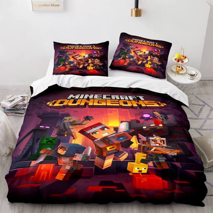 Minecraft Bedding Set Duvet Cover Bed Sets