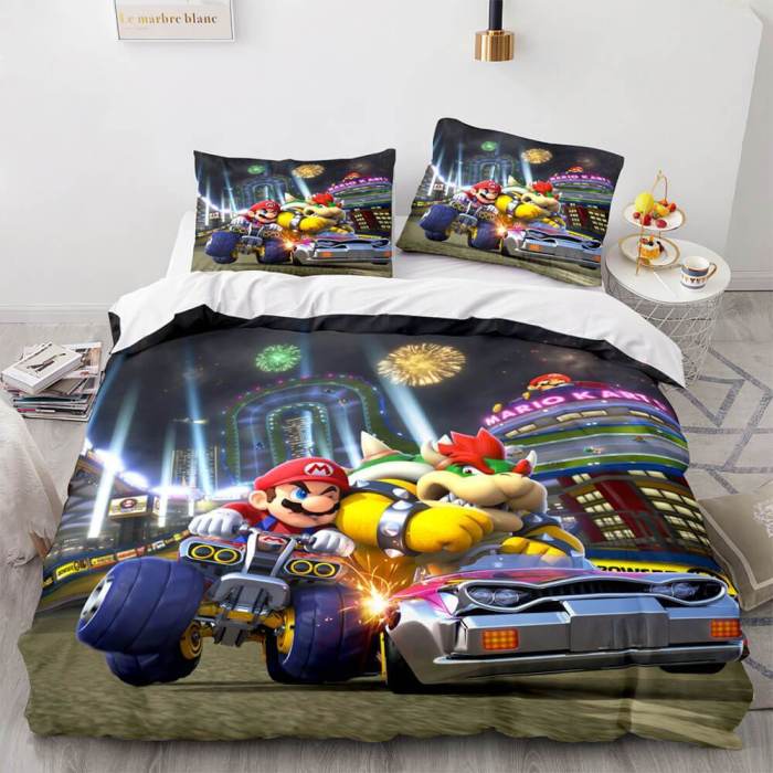 Super Mario Bedding Set Duvet Cover Bed Sets