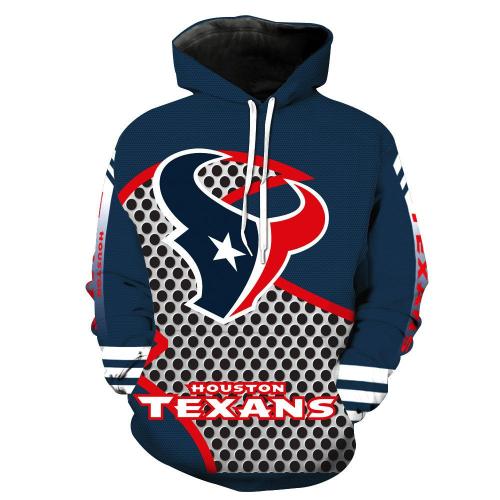 Nfl American Football Sport Houston Texans Unisex 3D Printed Hoodie Pullover Sweatshirt