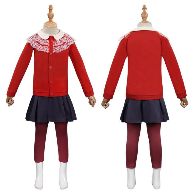 Turning Red Mei Comic Con Partycosplay Costume For Kids Children