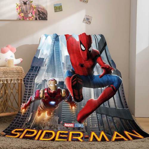 Spider-Man Flannel Fleece Throw Blanket