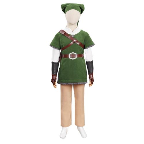 The Legend Of Zelda Link Comic Con Cosplay Costume For Kids Children