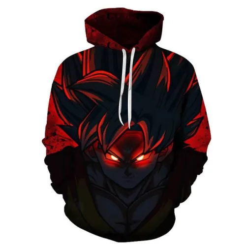 Dragon Ball Anime Son Goku Kakarotto 15 Unisex Adult Cosplay 3D Printed Hoodie Pullover Sweatshirt
