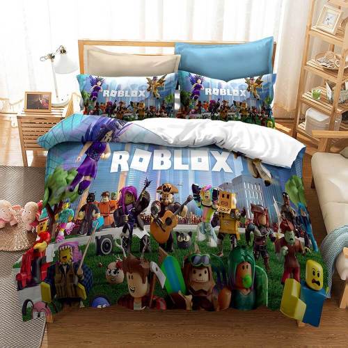 Game Roblox Bedding Set Duvet Cover Bed Sets