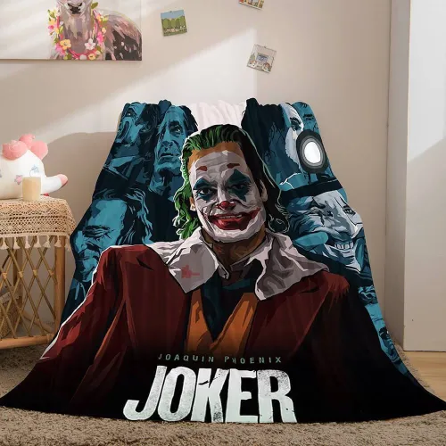 Joker Flannel Fleece Blanket