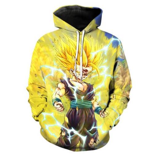 Dragon Ball Anime Son Goku Kakarotto 12 Unisex Adult Cosplay 3D Printed Hoodie Pullover Sweatshirt