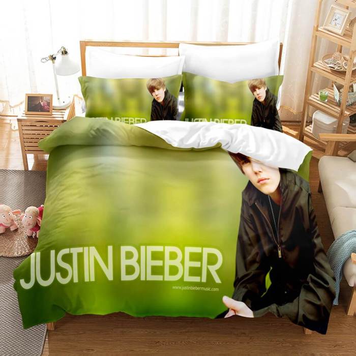 Justin Bieber Bedding Set Duvet Cover