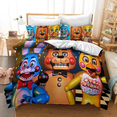 Five Nights At Freddy'S Bedding Set Duvet Covers