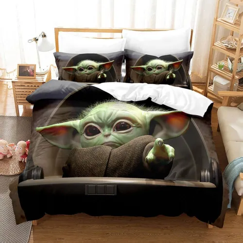 The Mandalorian Baby Yoda Bedding Set Duvet Cover Sets