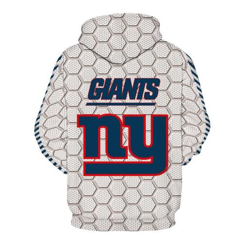 Nfl American Football Sport  York Giants Beige Unisex 3D Printed Hoodie Pullover Sweatshirt