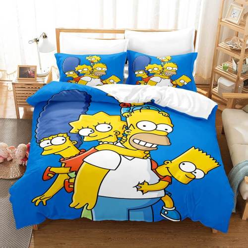 The Simpsons Bedding Set Duvet Cover Bed Sets