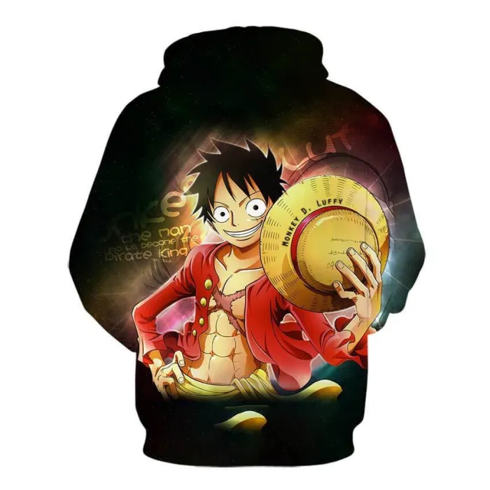One Piece Anime Monkey D Luffy 14 Cosplay Unisex 3D Printed Hoodie Pullover Sweatshirt