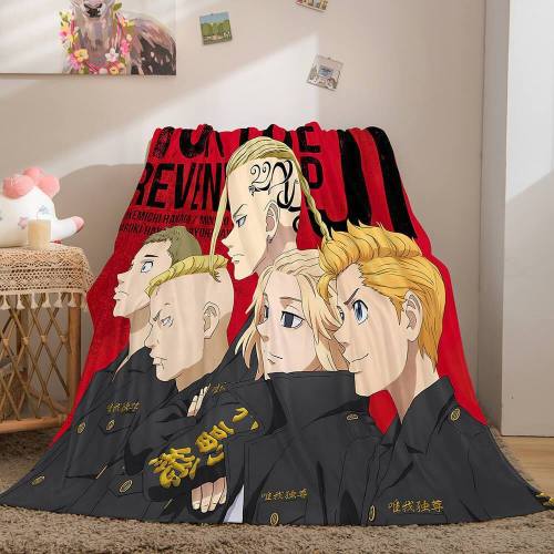 Tokyo Revengers Flannel Fleece Blanket