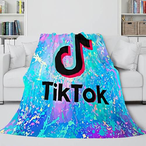 Tiktok Blanket Tik Tok Flannel Fleece Blanket