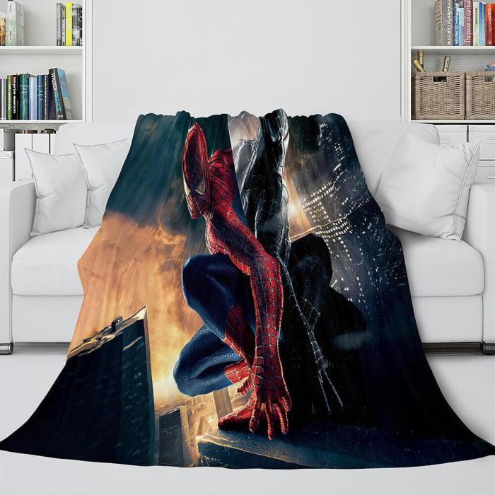 Spiderman Flannel Fleece Blanket