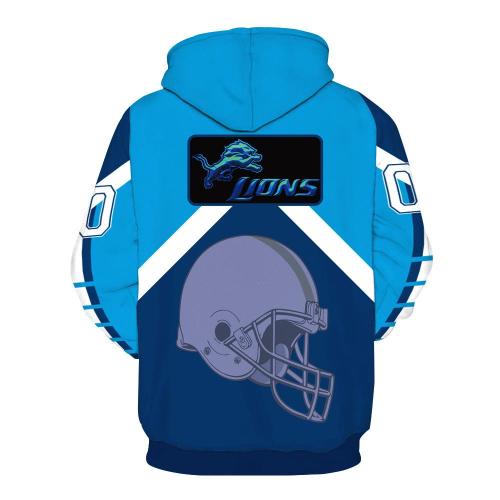 Nfl American Football Sport Detroit Lions Unisex 3D Printed Hoodie Pullover Sweatshirt