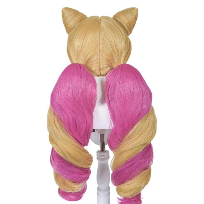 League Of Legends Lol Gwen Heat Resistant Synthetic Hair Carnival Halloween Party Props Cosplay Wig