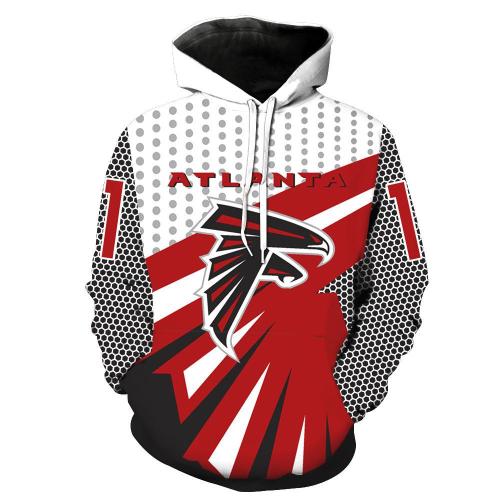 Nfl American Football Sport Atlanta Falcons Unisex 3D Printed Hoodie Pullover Sweatshirt