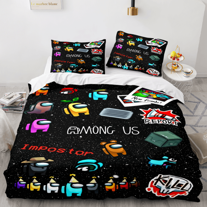 Among Us Bedding Set Duvet Cover Bed Sets