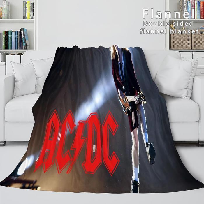 Acdc Orchestra Flannel Fleece Blanket