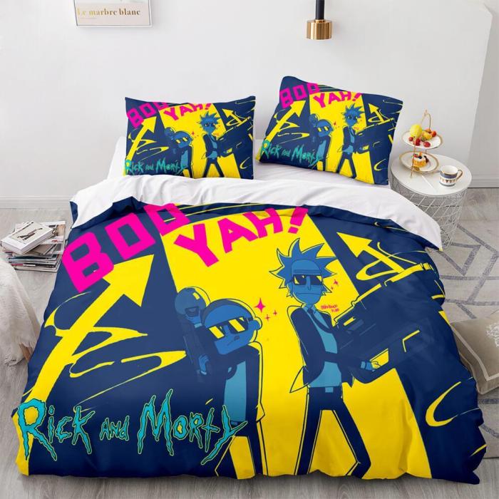 Rick And Morty Bedding Set Duvet Covers