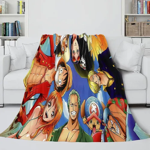 One Piece Flannel Fleece Blanket
