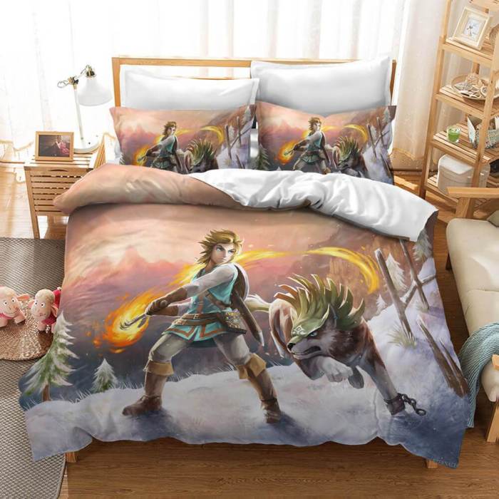 The Legend Of Zelda Bedding Duvet Covers Bed Sets
