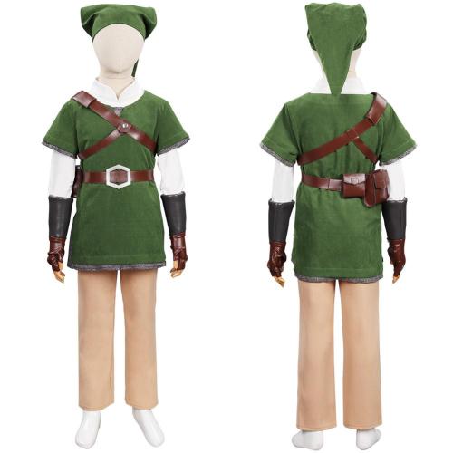 The Legend Of Zelda Link Comic Con Cosplay Costume For Kids Children