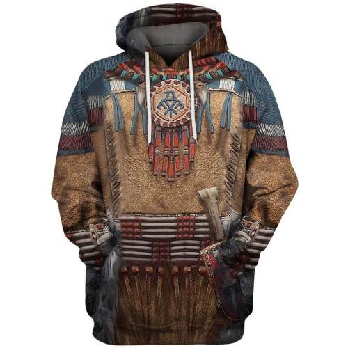 Indian National Elements Series 14 Unisex 3D Printed Hoodie Pullover Sweatshirt