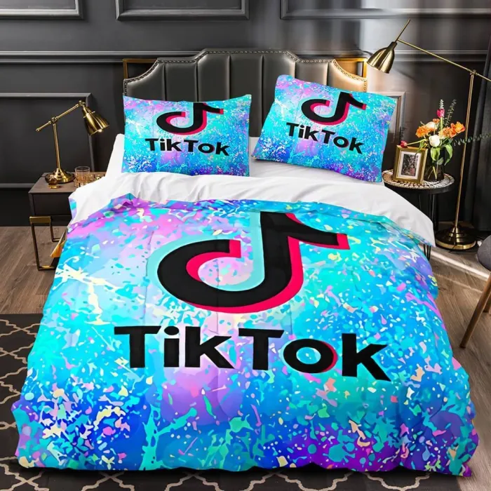 Tiktok Bedding Set Tik Tok Duvet Cover