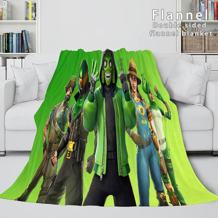 Fortnite Flannel Fleece Blanket