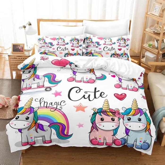 Unicorn Bedding Set Duvet Covers Bed Sets