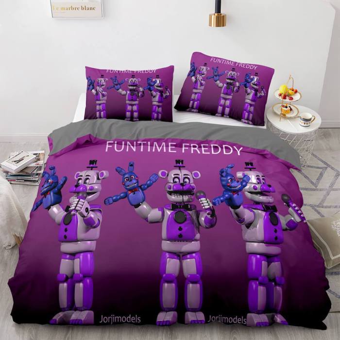 Five Nights At Freddy'S Bedding Set Duvet Cover